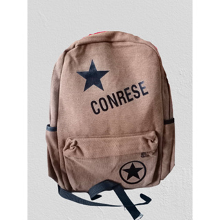 Converse แท้ 100% แฟชั่นกระเป๋าเป้สะพายหลังแบบสบาย ๆ กระเป๋าเป้สะพายหลัง