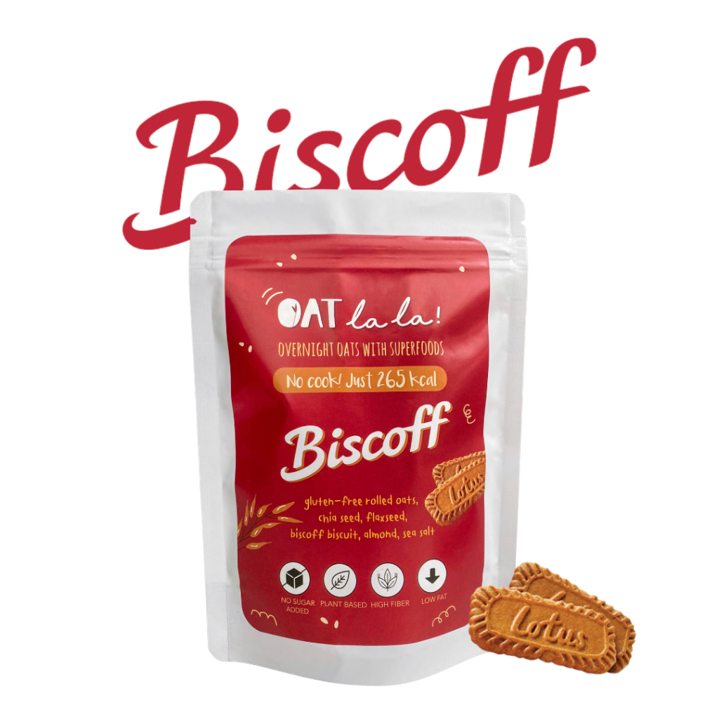 Biscoff - Overnight oats mixed with superfoods (Limited Time Only ...