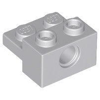 Lego part (ชิ้นส่วนเลโก้) No.73109 Technic, Brick Modified 1 x 2 with Hole and 1 x 2 Plate