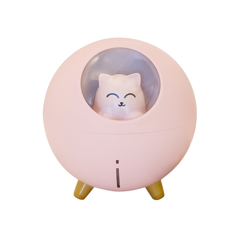 Cartoon Cat Humidifier USB Ultrasonic Aroma Diffuser พร้อมไฟกลางคืน ...