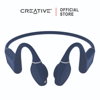 CREATIVE Outlier Free Pro (Midnight Blue) หูฟังไร้สาย(สีมิดไนท์บลู) แบบ Bone Conduction Bluetooth® 5.3 กันน้ำแบบ IPX8