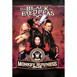 โปสเตอร์ The Black Eyed Peas แบล็กอายด์พีส์ วง ดนตรี ฮิปฮอป อเมริกา รูป ภาพ ติดผนัง สวยๆ ภาพ poster (88x60ซม.โดยประมาณ)