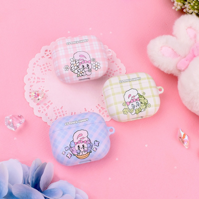 พรีออเดอร์-esther-bunny-floral-airpods-3-case