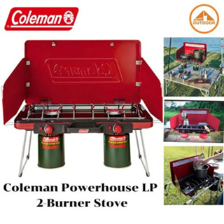 ภาพหน้าปกสินค้าเตาแก๊ส 2 หัว Coleman JP 2 LP Burner Stove #RED ที่เกี่ยวข้อง