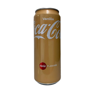 โค้ก วานิลลา วนิลา Coke Vanilla (Coca cola) อร่อย ซ่า หอมกลิ่นวนิลา นำเข้าจากมาเลเซีย กระป๋อง 350 ml