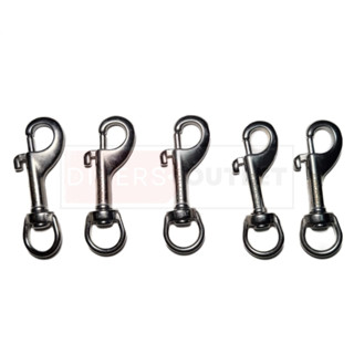 (PACK 5) Swivel Bolt Snap KARASU Marine Grade Stainless Steel 316 ตะขอเกี่ยว สแตนเลสเกรดสูง (พร้อมส่ง)