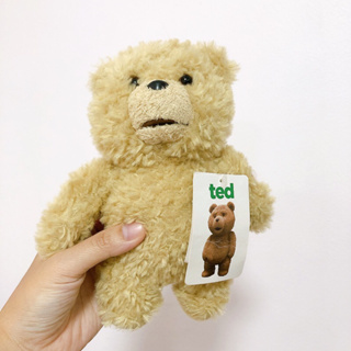 🛒 ตุ๊กตาหมีเท็ด ตัวเล็ก Ted ขนสวย ลิขสิทธิ์แท้ งานจากตู้ญี่ปุ่น