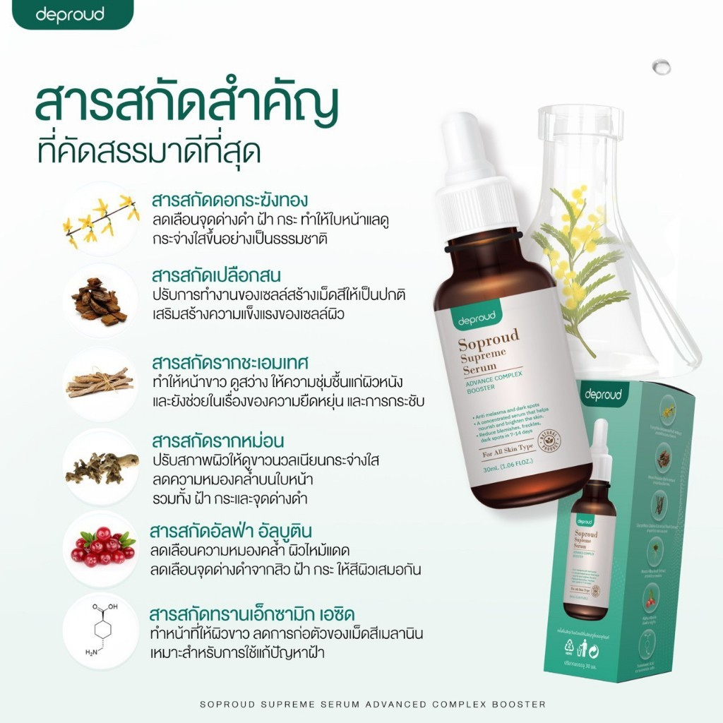 soproud-supreme-serum-ลดฝ้า-30-ml-เซรั่มลดฝ้า-ดีพราว-ลดปัญหาฝ้ากระ