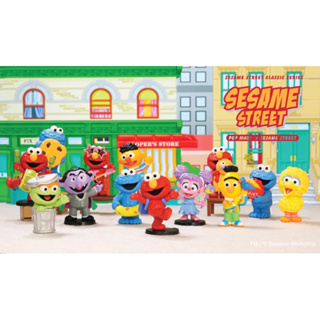 โมเดล POP MART Sesame Street Classic Series 1 ลิขสิทธิ์แท้ พร้อมส่ง