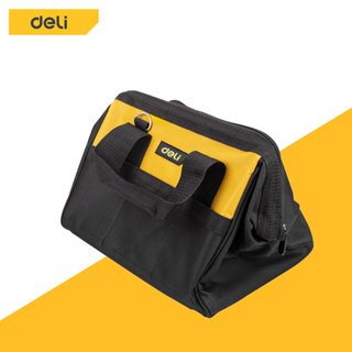 Deli กระเป๋าเก็บเครื่องมือช่าง เหมาะเก็บอุปกรณ์ช่าง กันน้ำ ขนาด 13 16 นิ้ว Tools Bag