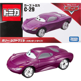 แท้ 100% จากญี่ปุ่น โมเดล ดิสนีย์ คาร์ Takara Tomy Tomica Disney Cars C-29 Holly Shifter Well (Standard Type)