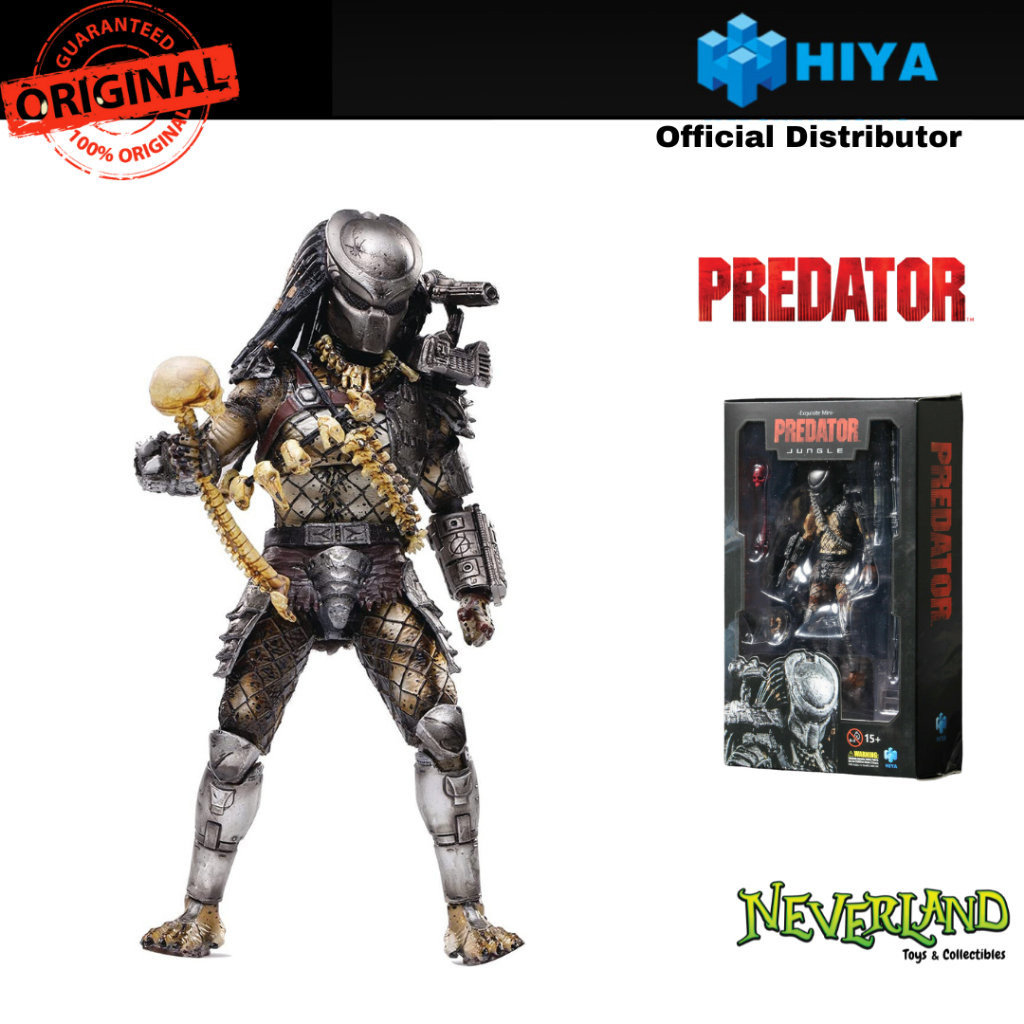 (SOLD OUT) Hiya Toys Predator - Jungle Predator V2 Action Figure ...