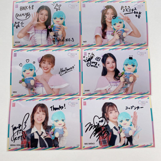 AKB48 BNK48 SSR Circle Jam รูปลายเซ็นสดจาก Member