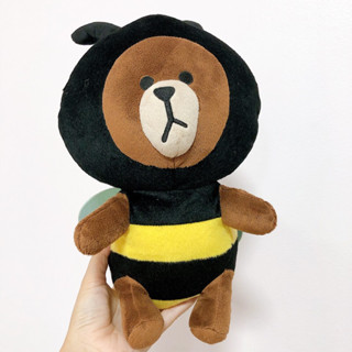 🛒 ตุ๊กตาหมีบราวน์ใส่ชุดผึ้ง Brown Line Friends