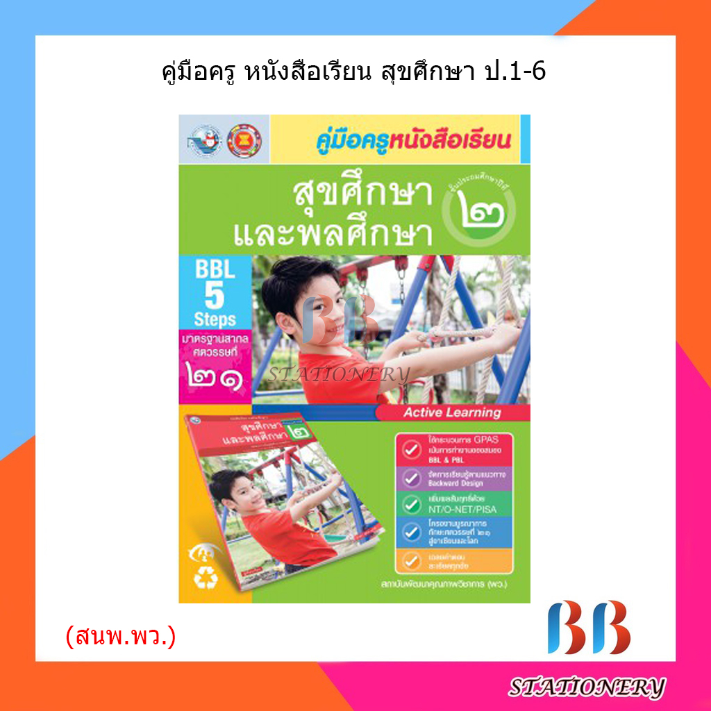 คู่มือครูหนังสือเรียน-สุขศึกษา-ป-1-6-พว