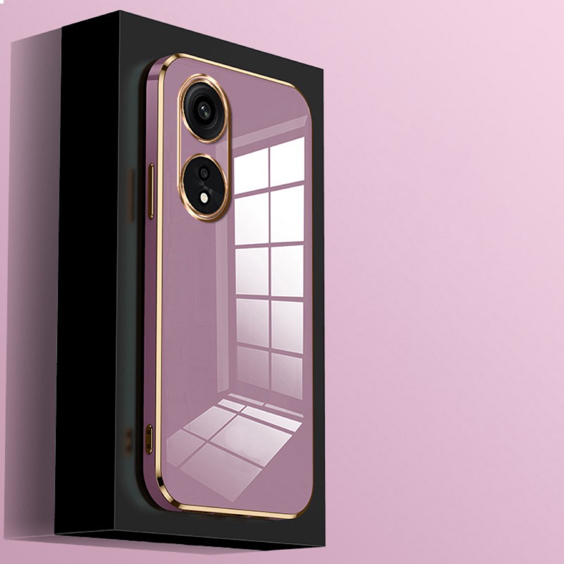 Case Oppo Reno 8t 5g เคส ออปโป้ จอโค้ง รุ่นนี้ไม่มีช่องเสียบหูฟังกลม 