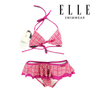 ชุดว่ายน้ำเด็กหญิง เด็กเล็ก สงกรานต์ bikini บิกินี่ Elle แท้ 2 ชิ้น กัน UV ราคาเต็ม2,xxx