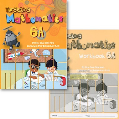 📐หนังสือเลขประถม P6A 🧮 TARGETING MATHEMATICS 6A SERIES #approved book ...