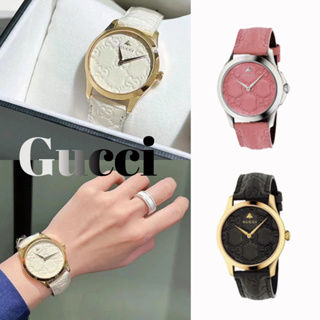 กุชชี่ นาฬิกา gucci G-Timeless ขนาด 38mm/คลาสสิก/ของแท้ 100%/คลาสสิก/unisex