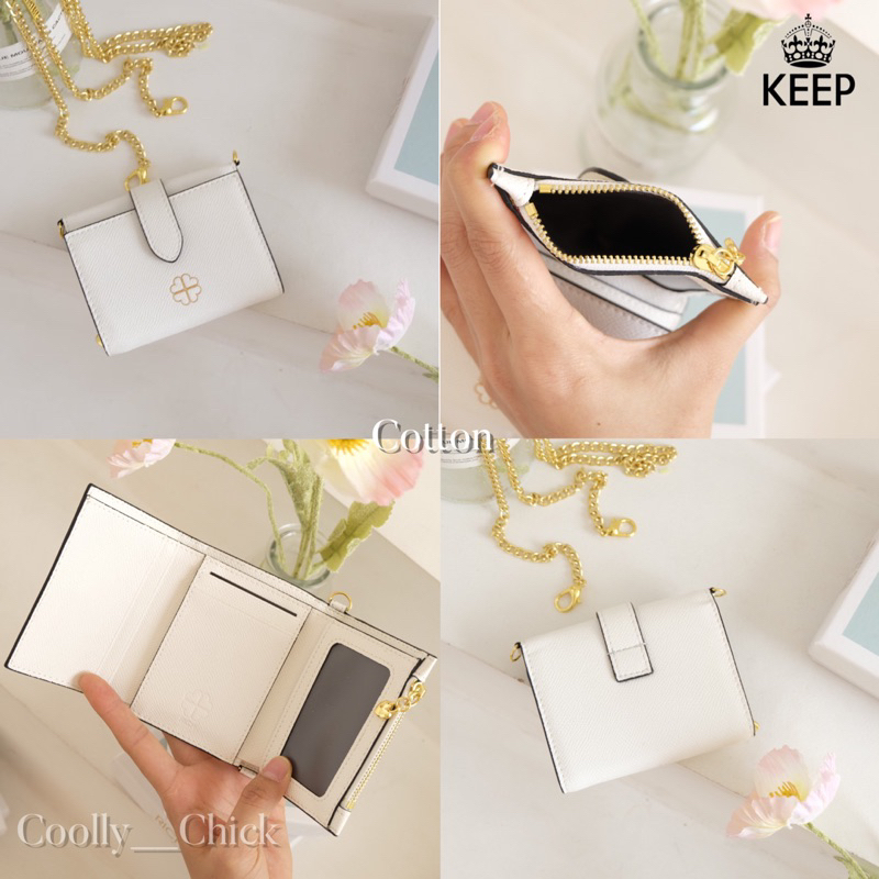 new-collection-กระเป๋าตังค์ใบสั้น-keep-bagรุ่นsuper-rich-col-10ใส่แบงค์พันได้ค่ะ