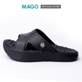 ภาพหน้าปกสินค้าMAGO FOOTWEAR \" MG 777 \" ( ดำ ) รองเท้าสุขภาพชาย / หญิง ที่เกี่ยวข้อง
