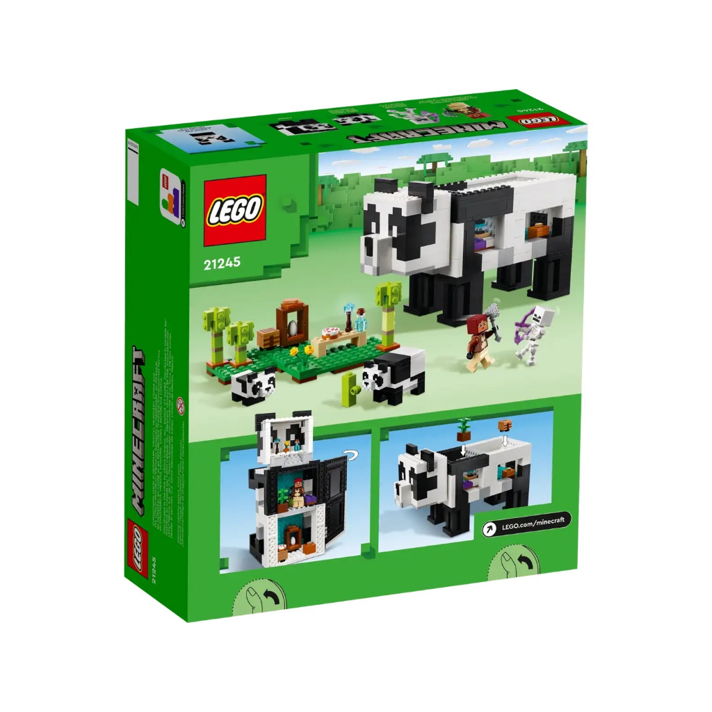 lego-minecraft-21245-the-panda-haven-เลโก้ใหม่-ของแท้-กล่องสวย-พร้อมส่ง