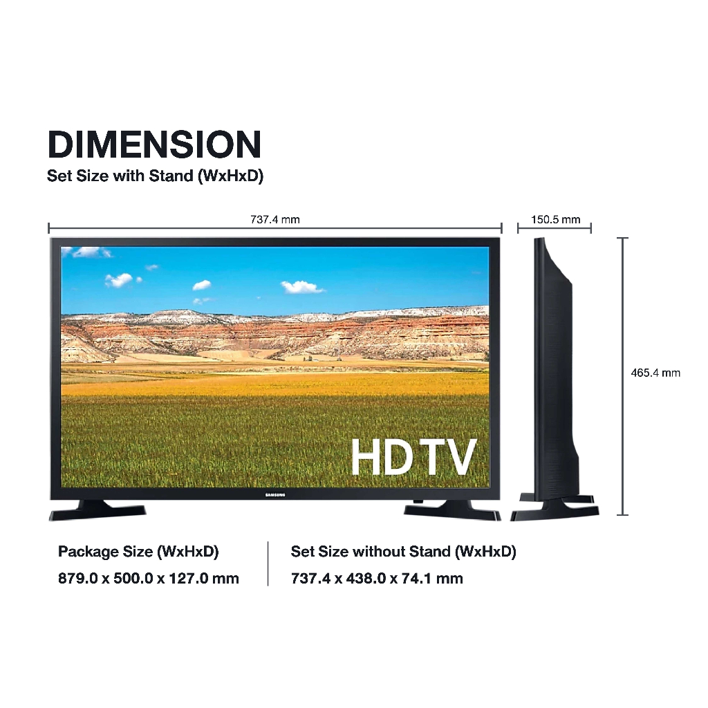 ภาพหน้าปกสินค้าᴛʜᴀɴᴀᴘᴀᴛ.ᴇʟᴇᴄᴛʀᴏɴɪᴄ  Samsung SMART Flat TV 32 นิ้ว รุ่น UA32T4300AKXXT จากร้าน thanapat.electronics บน Shopee