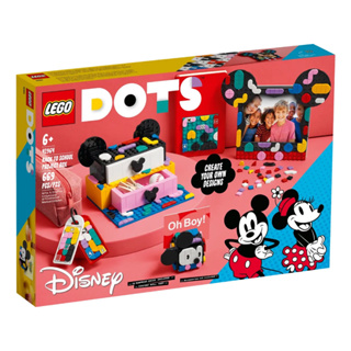 LEGO® Dots 41964 Mickey Mouse &amp; Minnie Mouse Back-to-School Project Box - เลโก้ใหม่ ของแท้ 💯% กล่องสวย พร้อมส่ง