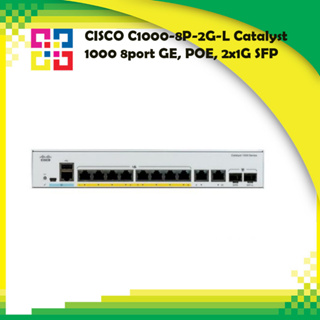 CISCO C1000-8P-2G-L Catalyst 1000 8port GE, POE, 2x1G SFP