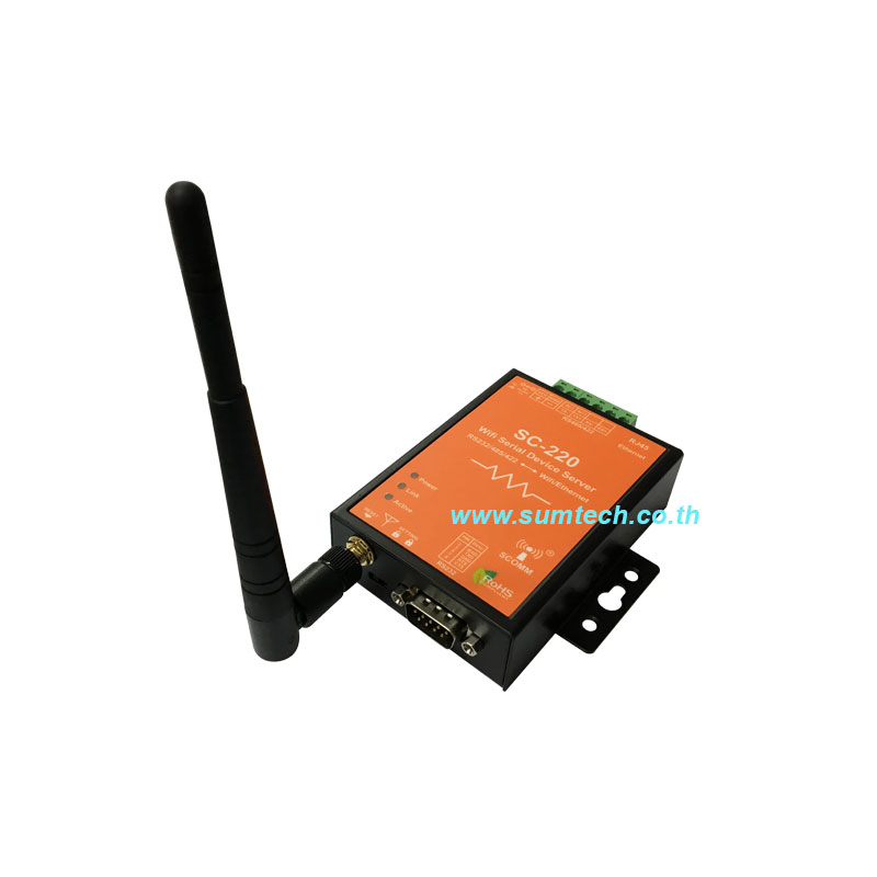 SC-220-RS232+RS485 (modbus) to Wireless/Ethernet converter | Shopee ...