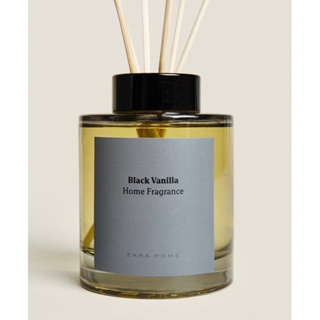 ZARA Home ก้านไม้หอมกระจายกลิ่น  Home Fragrance กลิ่นBlack Vanilla 100/200ml (พร้อมก้านไม้)