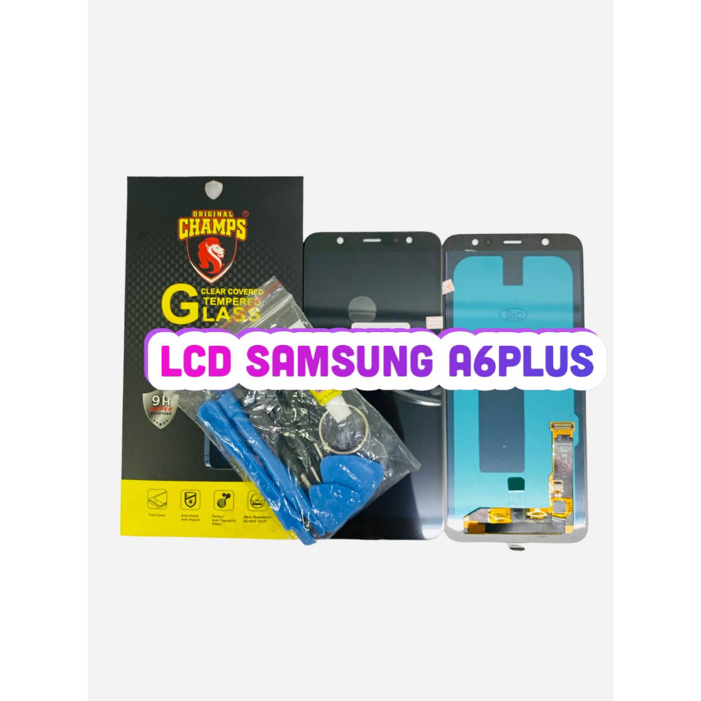 หน้าจอ LCD + ทัชสกรีน Samsung A6Plusสินค้าดีมีคุณภาพ แถมฟรีฟีมล์กระจก ...