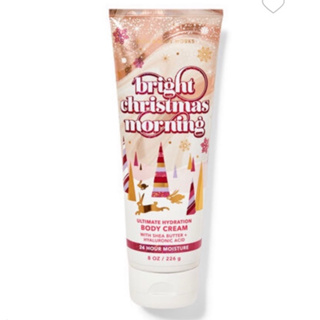 Bath and Body Works Bright Christmas Morning Body Cream 226g. ของแท้