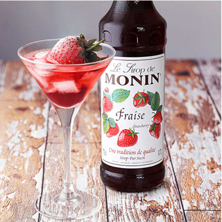 (KoffeeHouse) น้ำเชื่อม MONIN กลิ่น “Strawberry” ไซรัปโมนิน ไซรัปสตรอว์เบอร์รี MONIN Strawberry Syrup บรรจุขวด 700 ml.