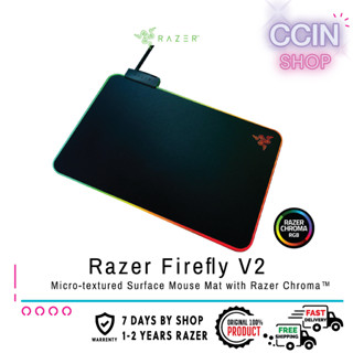 พร้อมส่งแท้💯 แผ่นรองเมาส์ Razer Firefly V2 Micro-textured Surface Mouse Mat