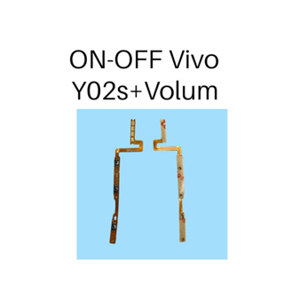 no-off+Volum Vivo Y02sแพรสวิตช์เปิดปิด+ปุ่มเพิ่มเสียง-ลดเสียง สินค้าพร้อมส่ง