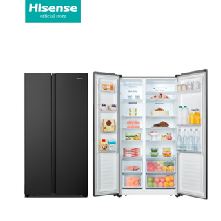 ภาพขนาดย่อของภาพหน้าปกสินค้าHisense ตู้เย็น2 ประตู Side By Side :18.5Q/523.1 ลิตร รุ่น ERS517B จากร้าน hisense_official_shop บน Shopee ภาพที่ 2
