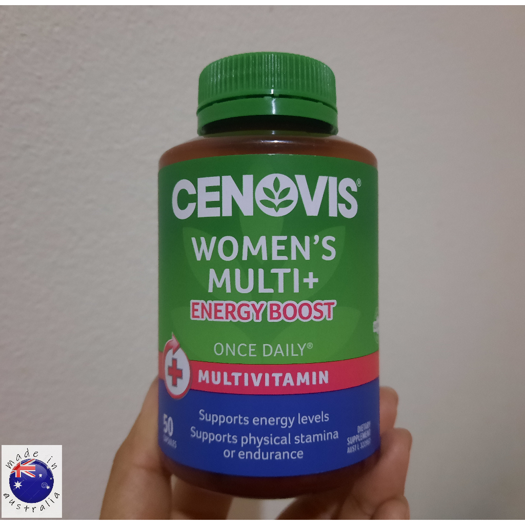 วิตามินรวม Cenovis Women's Multivitamin + Energy Boost Shopee Thailand