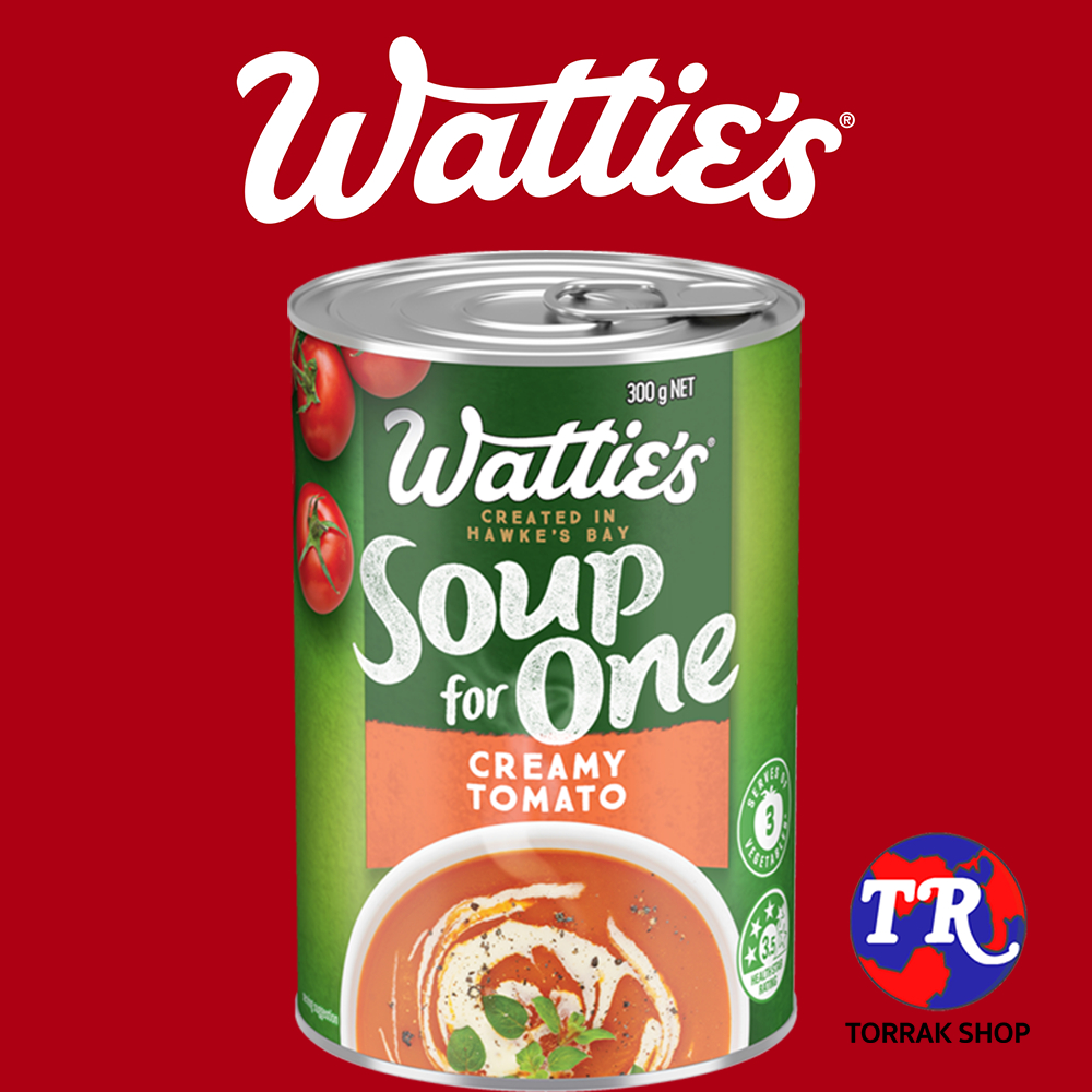 WATTIES CREAMY TOMATO SOUP FOR ONE วัตตี้ส์ ซอสมะเขือเทศปรุงรส พร้อมทาน