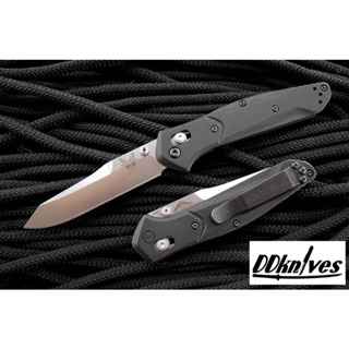 มีดพับ Benchmade Osborne Folding Knife S30V Plain Blade, Milled G10 Handles (940-2)