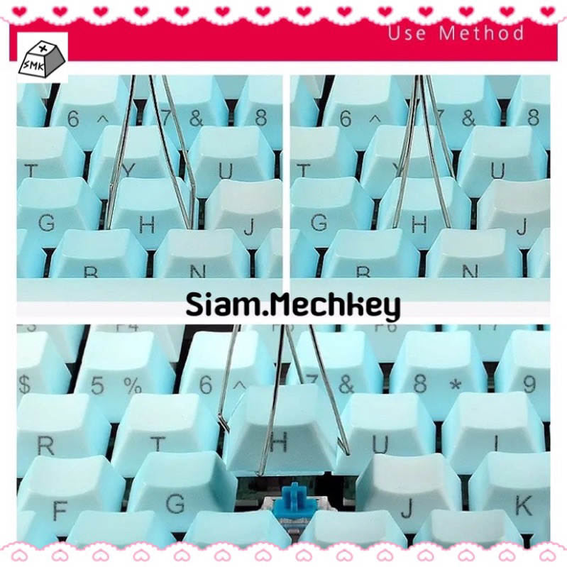 ภาพสินค้าใหม่&แท้ พร้อมส่งที่ไทย 2 in 1 ที่ดึงคีย์แคป + ที่ดึงสวิตซ์ keycap puller + switch puller สำหรับ mechanical keyboard จากร้าน siam.mechkey บน Shopee ภาพที่ 4