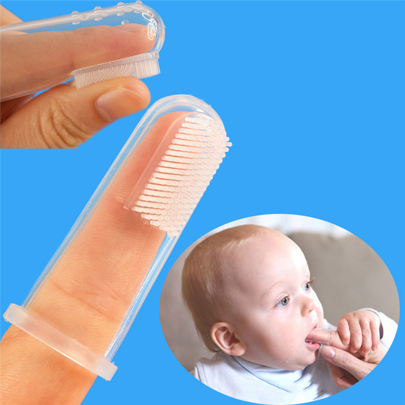 dr-phillips-silicone-toothbrush-สำหรับเด็กแรกเกิด-แปรงสีฟันซิลิโคน-ทำความสะอาดลิ้น-นวดเหงือก-เร่งฟันงอกในเด็กแรกเกิด