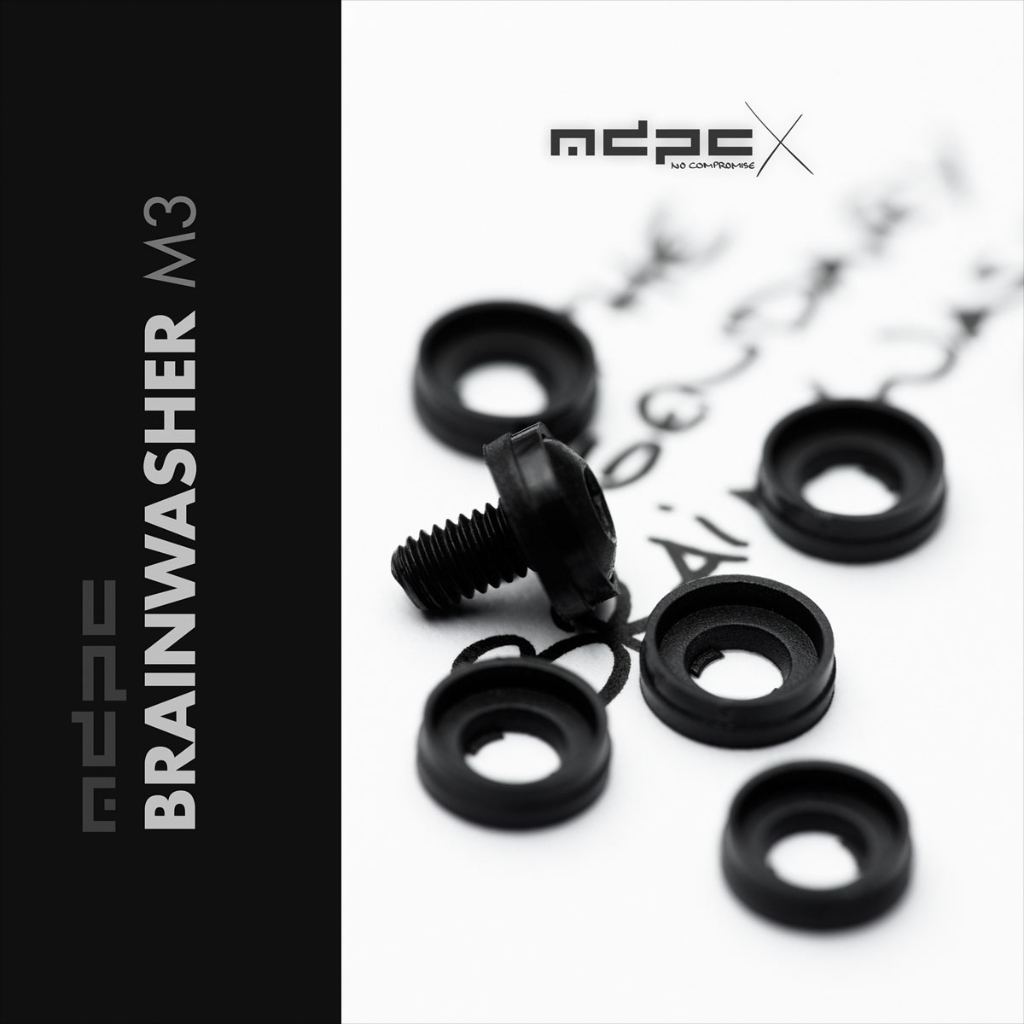BLACK SCREWS M3X6 และ BRAINWASHER M3 แหวนรอง MDPC-x | Shopee Thailand
