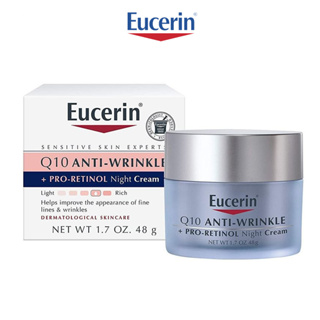 Eucerin Q10 Anti-Wrinkle + Pro-Retinol Night Cream  48 g.