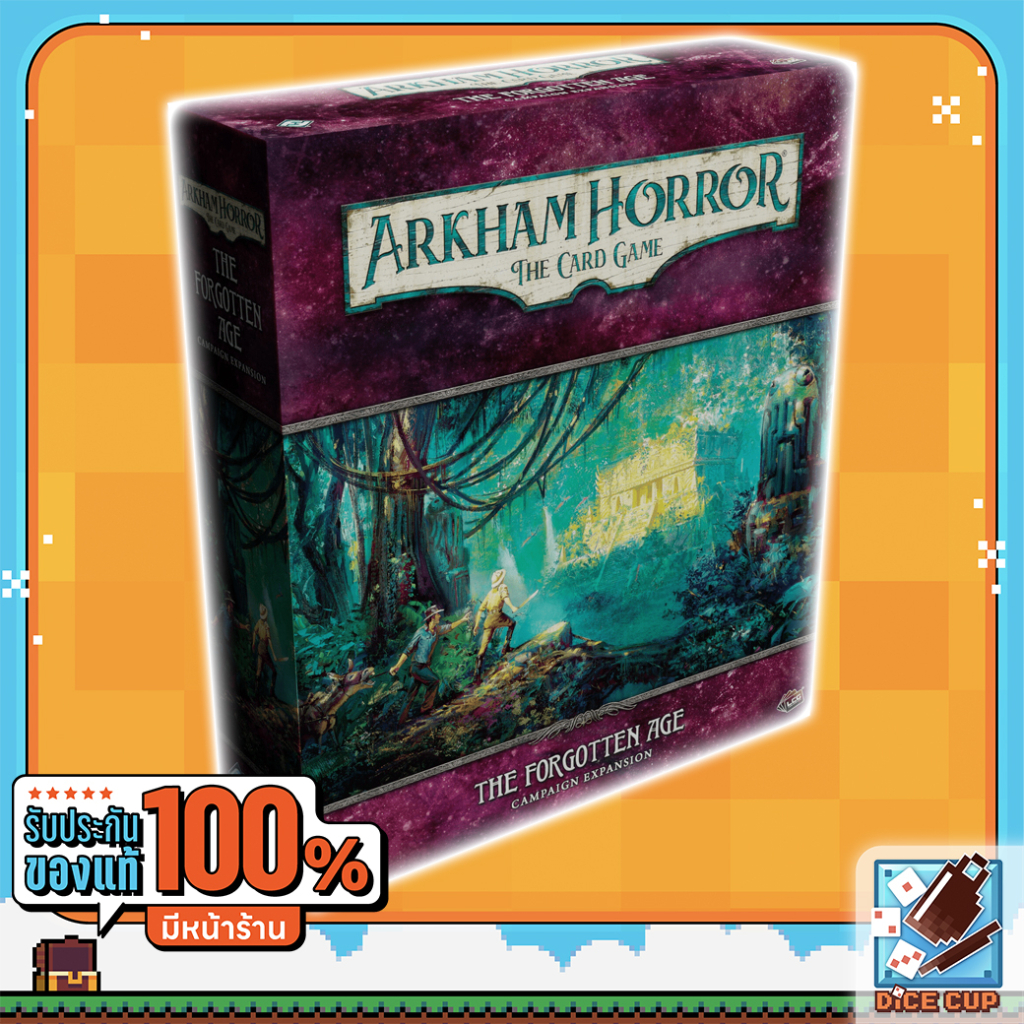 ของแท้-arkham-horror-lcg-the-forgotten-age-campaign-expansion-board-game