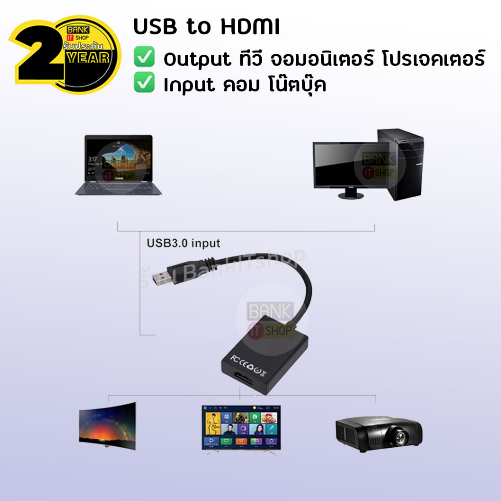 ประกัน-2-ปี-สายแปลง-hdmi-to-usb-sku270-สายสัญญาณ-สายhdmiต่อทีวี-สายต่อโทรศัพท์tv-hdmi-cable-สายต่อเข้าทีวี-สายสัญญาณ