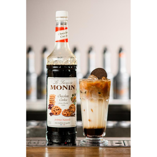 (KoffeeHouse) น้ำเชื่อม MONIN กลิ่น “Chocolate Cookie” โมนิน ไซรัปคุกกี้ชอคโกแลต Chocolate Cookie Syrup บรรจุขวด 700 ml.