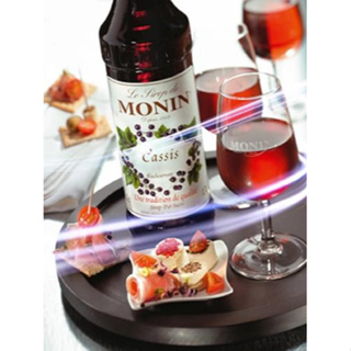 (KoffeeHouse) น้ำเชื่อม MONIN กลิ่น “ Blackcurrant” โมนิน ไซรัปแบล็คเคอแรนท์ (Monin Blackcurrant Syrup) บรรจุขวด 700 ml.