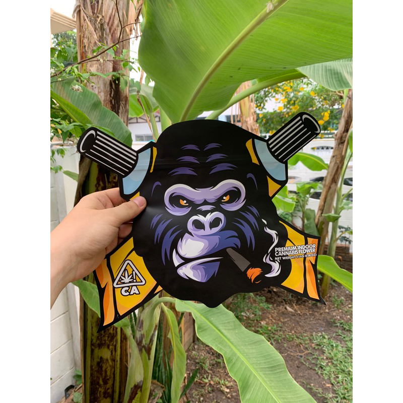 Mylar Zip bag size 454 grams / 1 lb Shopee Thailand