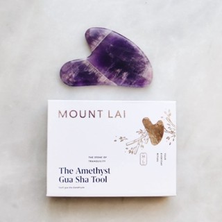 Mount Lai The Amethyst Gua Sha Tool 1 Tool ซากัว